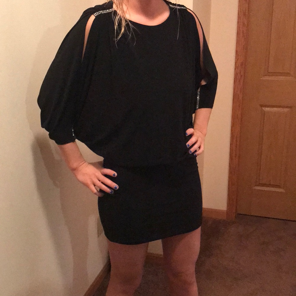 Black sassy classy dress